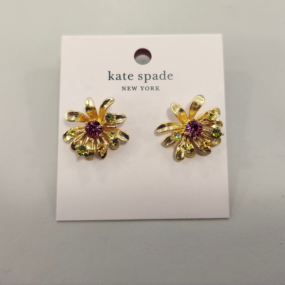 NWT Kate Spade Rooftop Garden Studs